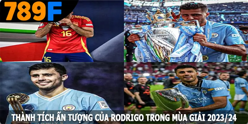 Thành tích ấn tượng của Rodrigo trong mùa giải 2023/24